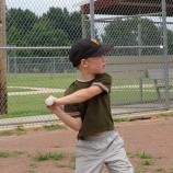 Boys playing baseball - Jun 2004