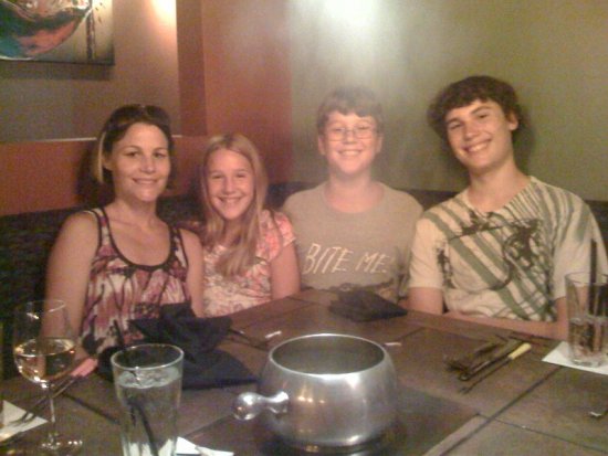 Family at Melting Pot - Jun 2010